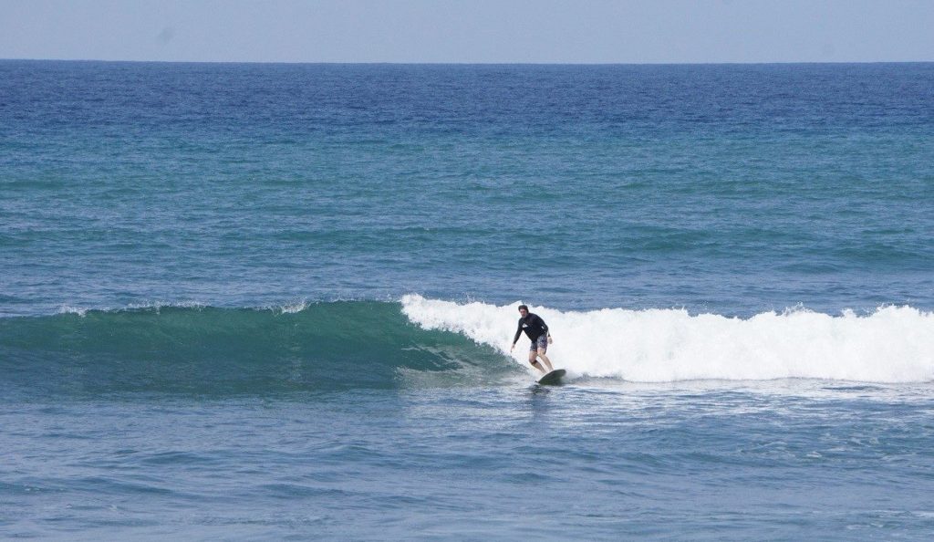 Beginners waves ecuador